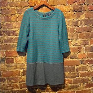 Teal & grey Gap dress